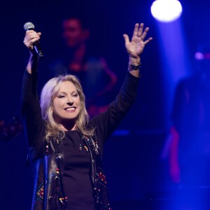 Exclusif - Véronique Sanson en concert à l'Olympia à Paris, le 3 février 2015. L'artiste est actuellement en tournée à travers la France jusqu'en décembre et sera les 6, 7, 18 et 19 avril prochain à l'Olympia et au palais des Sports de Paris, les 9 et 10 octobre.