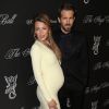 Blake Lively enceinte et son mari Ryan Reynolds à la soirée "Angel Ball 2014" à New York, le 20 octobre 2014.