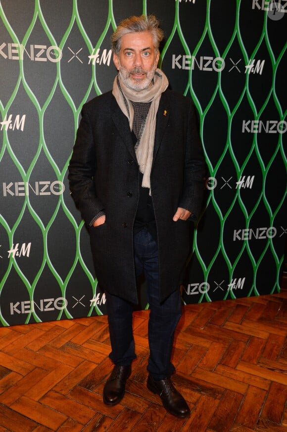 Marc Ascoli - Soirée de lancement de la collection "KENZO x H&M" à l'Hôtel de Brossier. Paris, le 2 novembre 2016. © Coadic Guirec/Bestimage