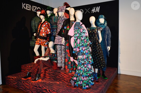Soirée de lancement de la collection "KENZO x H&M" à l'Hôtel de Brossier. Paris, le 2 novembre 2016. © Coadic Guirec/Bestimage
