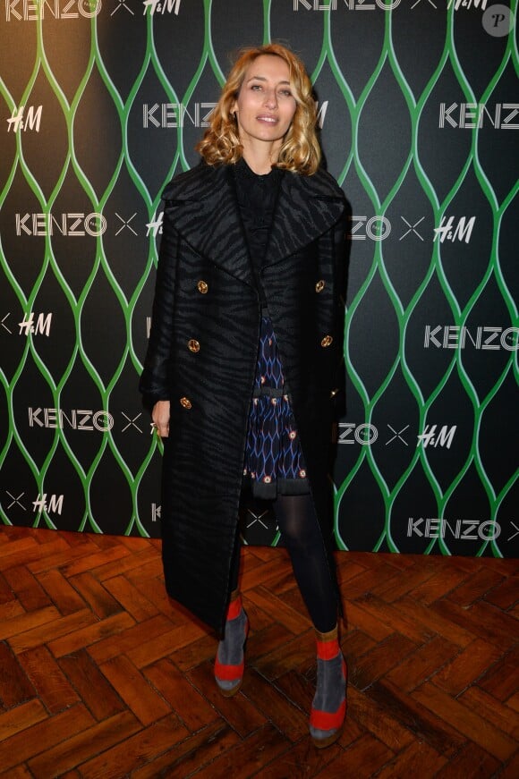 Alexandra Golovanoff - Soirée de lancement de la collection "KENZO x H&M" à l'Hôtel de Brossier. Paris, le 2 novembre 2016. © Coadic Guirec/Bestimage