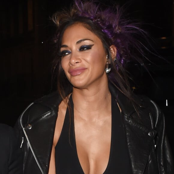 Nicole Scherzinger - Sharon Osbourne fête son anniversaire au Arts Club à Londres avec sa fille Kelly Osbourne et des amis Le 30 Octobre 2016