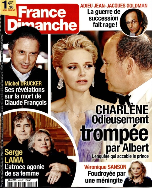 Magazine "France dimanche", en kiosques le 4 novembre 2016.