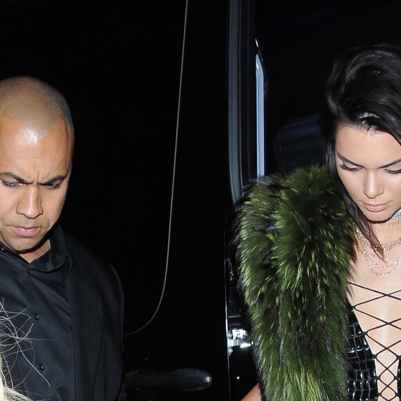 Kendall Jenner arrive au restaurant Catch à West Hollywood, le 2 novembre 2016.