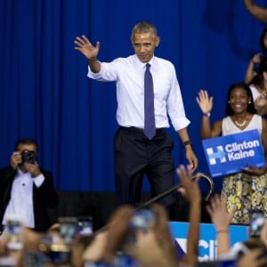 Barack Obama à Miami, le 3 novembre 2016.