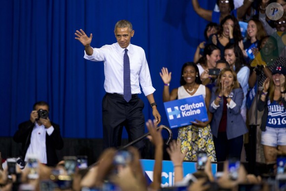 Barack Obama à Miami, le 3 novembre 2016.