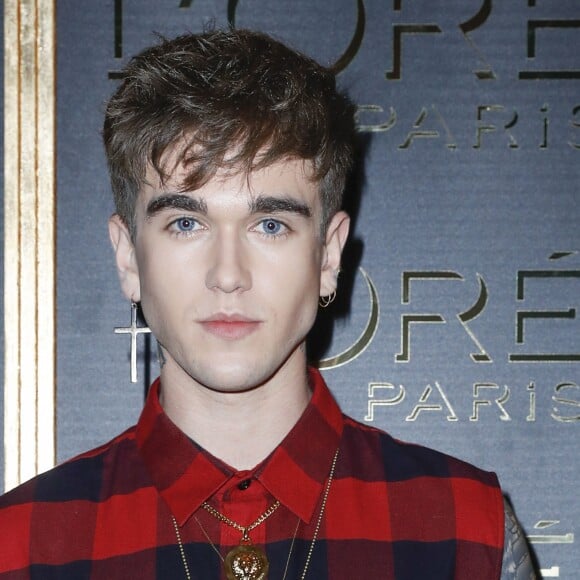 Gabriel-Kane Day-Lewis (le fils d'Isabelle Adjani) - Photocall - Soirée "Gold Obsession" de L'Oréal à la Monnaie de Paris lors de la Fashion Week de Paris, le 2 octobre 2016. © Olivier Borde/Bestimage