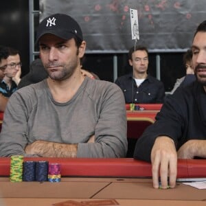 Grégory Fitoussi - Winamax Poker Tour, le plus grand tournoi de poker gratuit d'Europe à la Grande Halle de la Villette à Paris le 5 novembre 2016. La sixième édition du plus grand championnat de poker de France débute à Paris le week-end du 5/6 novembre : 2 000 joueurs seront réunis sous le toit de la Grande Halle de la Villette pour le coup d'envoi du Winamax Poker Tour, édition 2016/2017 ! © Pierre Perusseau/Bestimage05/11/2016 - Paris