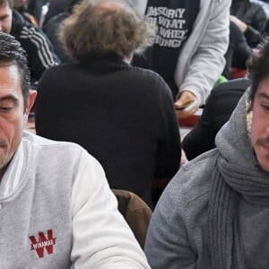 Kool Shen de son vrai nom Bruno Lopes - Winamax Poker Tour, le plus grand tournoi de poker gratuit d'Europe à la Grande Halle de la Villette à Paris le 5 novembre 2016. La sixième édition du plus grand championnat de poker de France débute à Paris le week-end du 5/6 novembre : 2 000 joueurs seront réunis sous le toit de la Grande Halle de la Villette pour le coup d'envoi du Winamax Poker Tour, édition 2016/2017 ! © Pierre Perusseau/Bestimage05/11/2016 - Paris