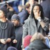 Les Twin assistent à la clôture de la 12ème journée de Ligue 1 qui opposait le Paris Saint Germain au Stade Rennais (victoire 4-0 du PSG), à Paris au Parc des Princes le 6 novembre 2016.