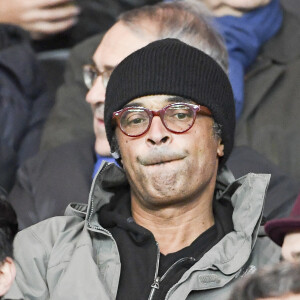 Yannick Noah assiste à la clôture de la 12ème journée de Ligue 1 qui opposait le Paris Saint Germain au Stade Rennais (victoire 4-0 du PSG), à Paris au Parc des Princes le 6 novembre 2016.