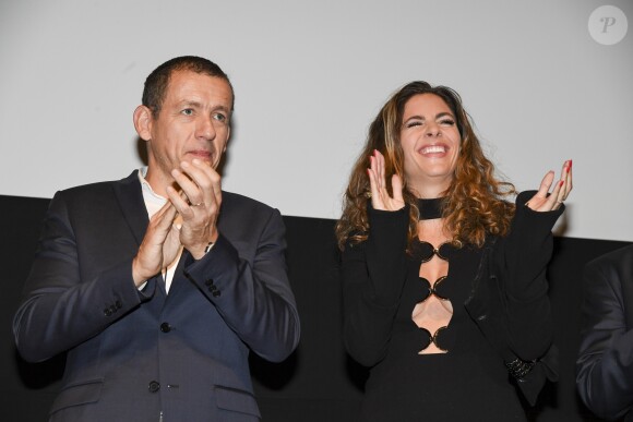 Dany Boon et sa femme Yaël - Avant-première du film "Ma famille t'adore déjà!" au cinéma Elysées Biarritz à Paris, France, le 7 novembre 2016. © Pierre Perusseau/Bestimage