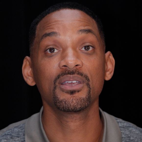 Will Smith, en conférence de presse pour le film "Suicide Squad". Le 30 juillet 2016 au Moynihan Station, à New York.