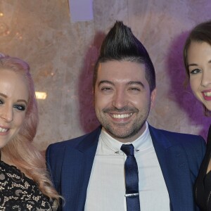 Chris Marques, sa compagne Jaclyn Spencer et EnjoyPhoenix (Marie Lopez) - 39ème édition du prix "The Best" aux salons Hoche à Paris le 10 décembre 2015. © Veeren / Bestimage10/12/2015 - Paris