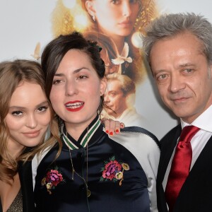 Lily-Rose Depp, Rebecca Zlotowski et Emmanuel Salinger - Avant-première du film "Planetarium" au Grand Rex à Paris, France, le 08 novembre 2016. © Veeren/Bestimage