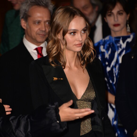Lily-Rose Depp - Avant-première du film "Planetarium" au Grand Rex à Paris, France, le 08 novembre 2016. © Veeren/Bestimage
