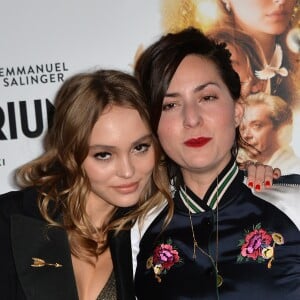 Lily-Rose Depp et Rebecca Zlotowski - Avant-première du film "Planetarium" au Grand Rex à Paris, France, le 08 novembre 2016. © Veeren/Bestimage