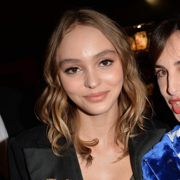 Exclusif - Lily-Rose Depp et Amira Casar - Avant-première du film "Planetarium" au Grand Rex à Paris, France, le 08 novembre 2016. © Veeren/Bestimage