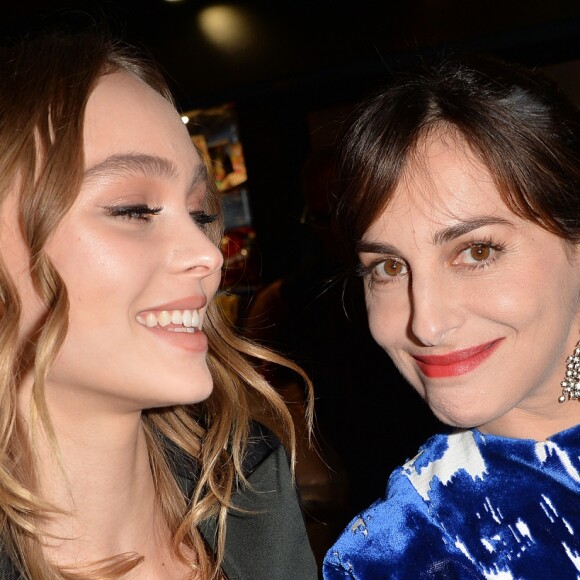 Exclusif - Lily-Rose Depp et Amira Casar - Avant-première du film "Planetarium" au Grand Rex à Paris, France, le 08 novembre 2016. © Veeren/Bestimage