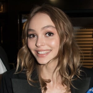 Lily-Rose Depp lors de la première de Planétarium au Grand Rex à Paris, le 8 novembre 2016.