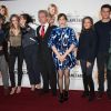 Emmanuel Salinger, Lily-Rose Depp, Rebecca Zlotowski, Amira Casar, Louis Garrel lors de la première de Planétarium au Grand Rex à Paris, le 8 novembre 2016.