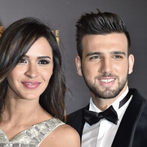 Leila Ben Khalifa et Aymeric Bonnery - Cérémonie des Melty Future Awards 2015 au Grand Rex à Paris le 28 janvier 2015. Cette cérémonie récompense les jeunes de moins de 30 ans incontournables en 2014.