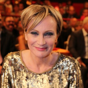 Patricia Kaas lors de l'Enregistrement de l'emission "Le plus Grand Cabaret du Monde" n°143, le 2 octobre 2012, pour une diffusion le 1er decembre 2012