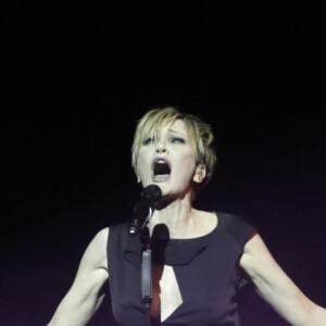 Patricia Kaas en concert a Kiev en Ukraine le 9 decembre 2012.