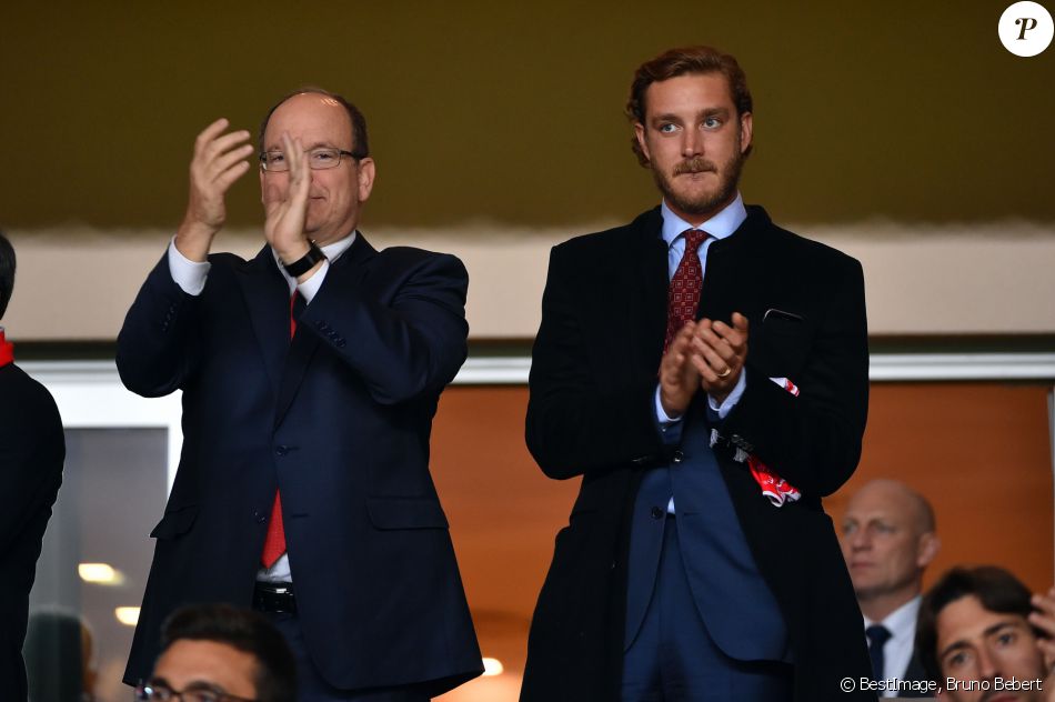 Pierre Casiraghi Avec Son Oncle Le Prince Albert II De Monaco Lors Du ...