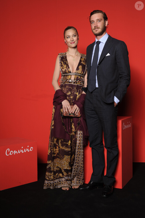Beatrice Borromeo et Pierre Casiraghi à la soirée Convivio à Milan le 7 juin 2016