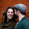 Alysson Paradis et son compagnon Guillaume Gouix - People au village des internationaux de France de tennis à Roland Garros à Paris 2 juin 2016. © Dominique Jacovides / Bestimage