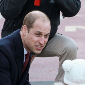 Le prince William prenait part au service commémoratif Fields of Remembrance dans le parc du mémorial de Kensington à Londres, le 10 novembre 2016.