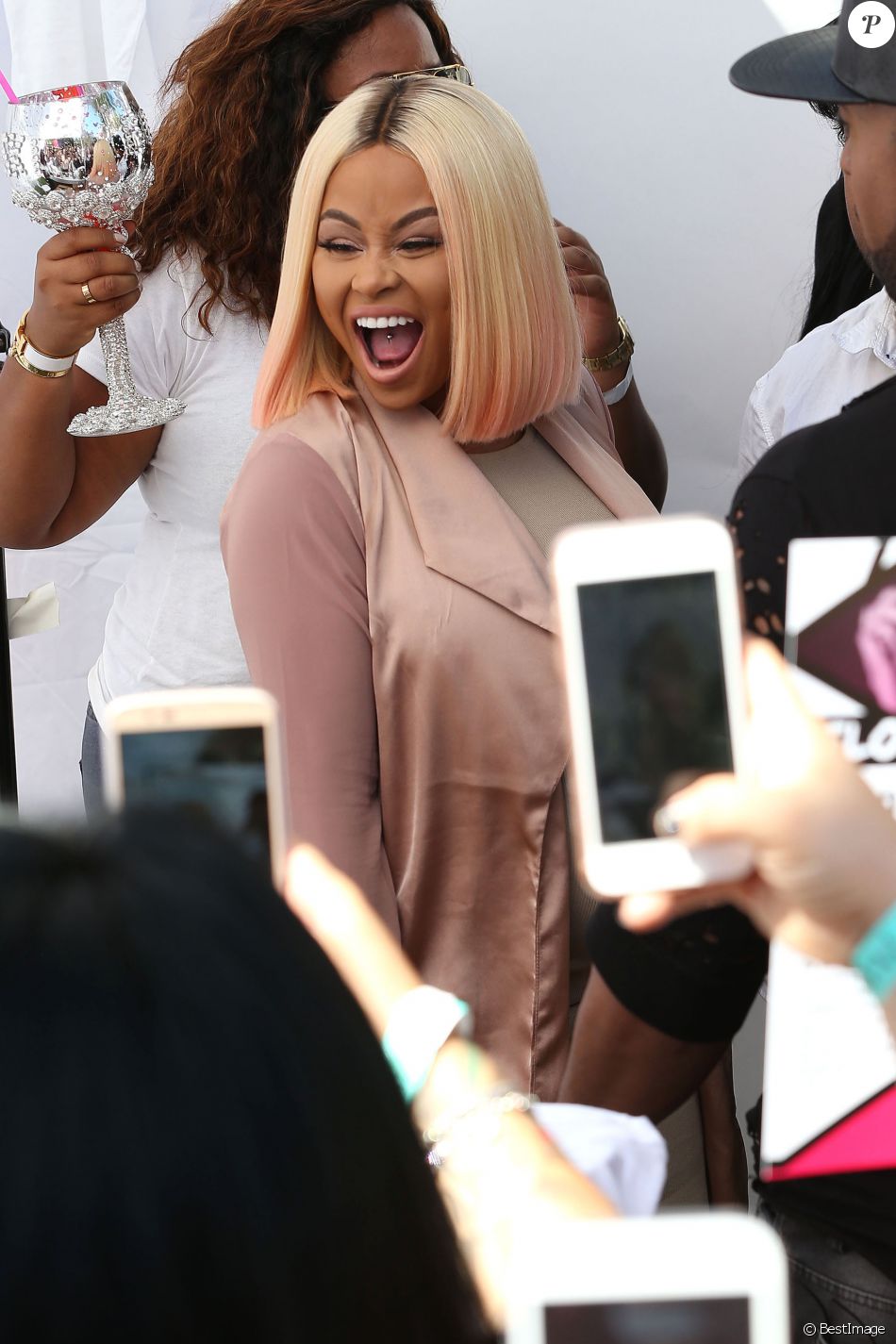 Blac Chyna au Festival Amber Rose SlutWalk dans le quartier de downtown