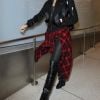 Khloe Kardashian arrive à l'aéroport de LAX à Los Angeles, le 5 novembre 2016