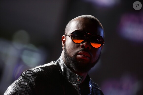 Maitre Gims à la 18ème cérémonie des "NRJ Music Awards" au Palais des Festivals à Cannes, le 12 novembre 2016.