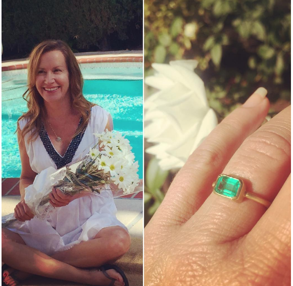 Angela Kinsey s'est fiancé à Joshua Snyder au mois d'août 2016