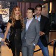 Nick Loeb, Manolo Vergara, Sofia Vergara à la première du film "Fading Gigolo" à New York, le 11 avril 2014.
