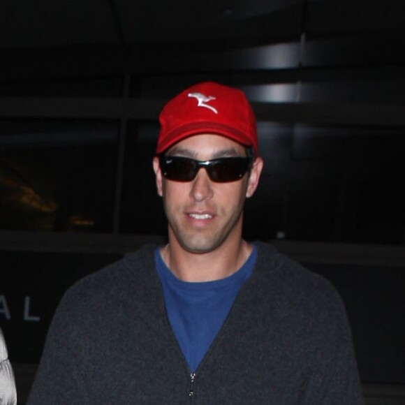 Sofia Vergara et son fiancé Nick Loeb arrivent à Los Angeles, le 26 février 2014.
