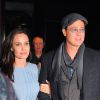 Angelina Jolie et son mari Brad Pitt à la première du film 'By The Sea' réalisé par Angelina à New York, le 3 novembre 2015 © CPA/Bestimage