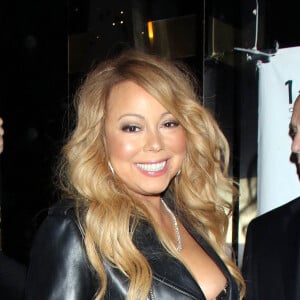 Mariah Carey vêtue de porte-jarretelles lors de la soirée 1 OAK à Las Vegas le 25 juin 2016.