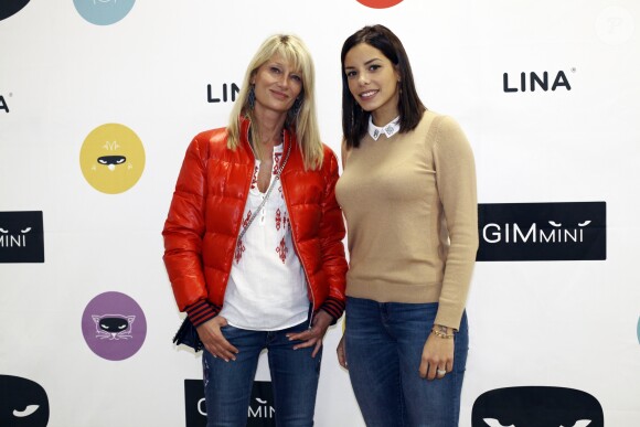 Isabelle Matuidi et Isabelle Camus - Soirée d'inauguration de GIMmini, le 17 novembre 2016 à Orgeval.
