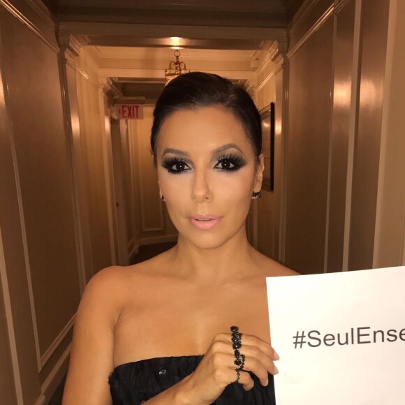 Exclusif - Eva Longoria - Création du collectif "Seul Ensemble" au profit de la Maison des parents de l'hôpital Margency, novembre 2016 © Giancarlo Gorassini / Bestimage