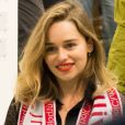 Emilia Clarke - Les acteurs de la série Game of Thrones assistent au match de football Seville contre Barcelone à Séville le 7 novembre 2016