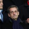 Nicolas Sarkozy - Personnalités au match PSG - Nantes (2-0) au Parc des Princes à Paris le 19 novembre 2016. © Agence / Bestimage