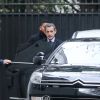 Exclusif - Nicolas Sarkozy et sa femme Carla Bruni-Sarkozy quittent leur domicile pour aller voter aux primaires de la droite et du centre à Paris dans le 16e arrondissement le 20 novembre 2016.