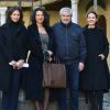 Valérie Bonneton, Kathia Buniatishvili, Claude Lelouch et Virginie Ledoyen - 156ème vente aux enchères des vins des Hospices de Beaune à Beaune le 20 novembre 2016.