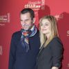 Eric Lartigau, nommé dans la catégorie Meilleur Scénario Original pour le film "La Famille Bélier" et Louane Emera, nommée dans la catégorie Meilleur Espoir Féminin dans le film "La Famille Bélier" - Déjeuner des nommés aux César 2015 au Fouquet's à Paris, le 7 février 2015.