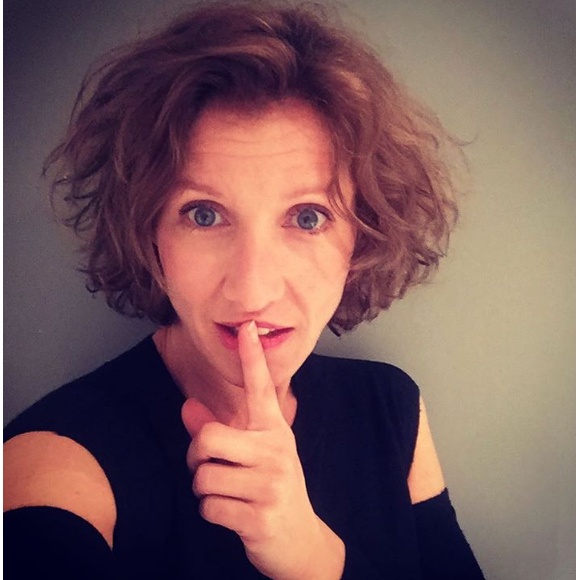 Alexandra Lamy a changé de couleur de cheveux pour le tournage de "Nos patriotes" - Photo Instagram, novembre 2016.