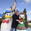 Jean-Pierre Pernaut célébrant le lancement de la saison de Noël à Disneyland Paris à Marne-la-Vallée le 20 novembre 2016