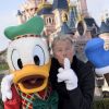 Franck Dubosc célébrant le lancement de la saison de Noël à Disneyland Paris à Marne-la-Vallée le 20 novembre 2016